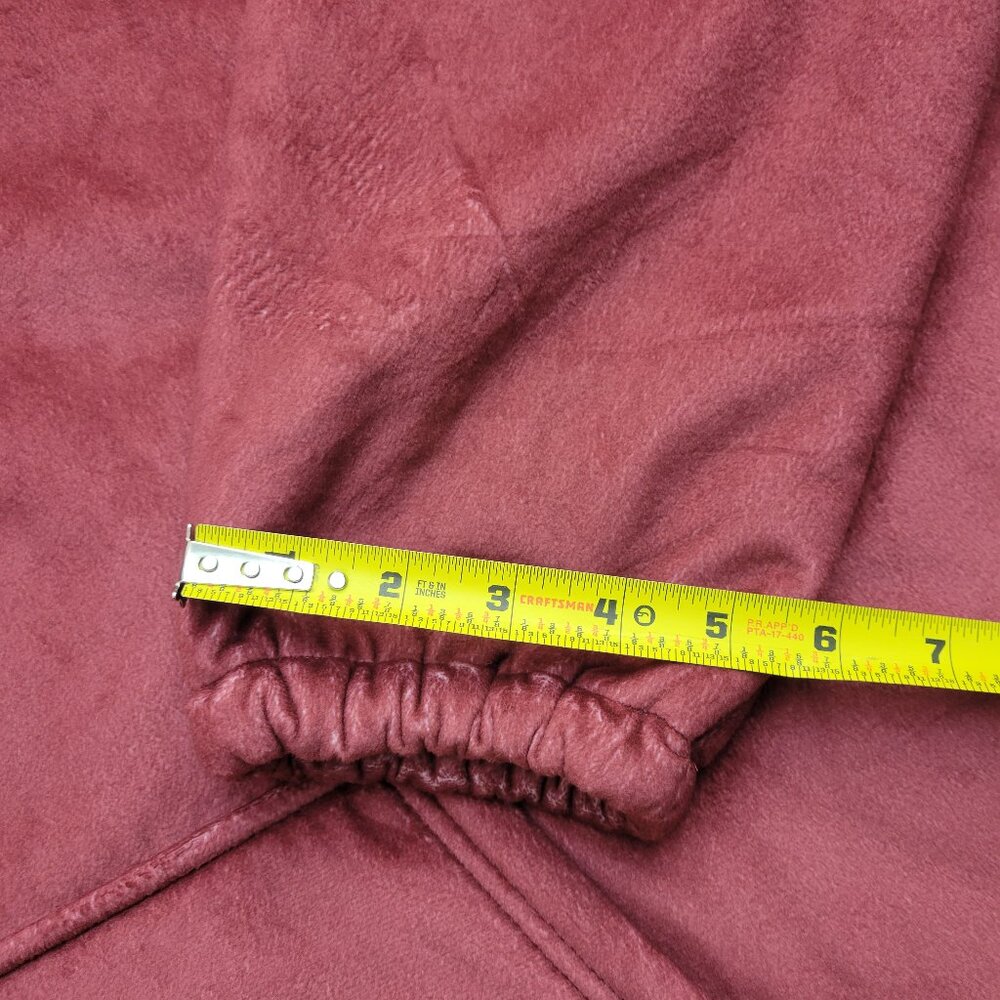 Hoodie Sweater Womens L Oversized Pink Cozy Fluffy Lounge Peace Love Book Binge - Picture 5 of 14